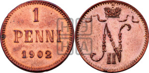 1 пенни 1902 года