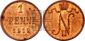 1 пенни 1912 года