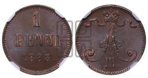 1 пенни 1883 года