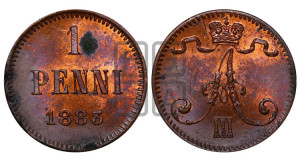 1 пенни 1883 года