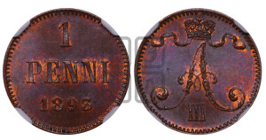 1 пенни 1893 года