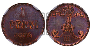 1 пенни 1894 года