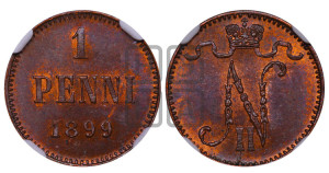 1 пенни 1899 года