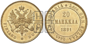 20 марок 1891 года L