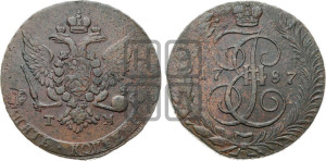 5 копеек 1787 года ТМ (ТМ, Таврический монетный двор)