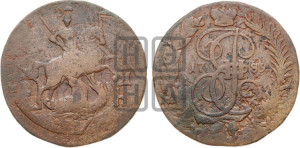 2 копейки 1789 года ММ (ММ, Красный  монетный двор)