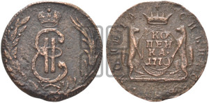 1 копейка 1770 года КМ (для Сибири)