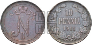 10 пенни 1911 года