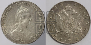 1 рубль 1778 года СПБ/ѲЛ (новый тип)