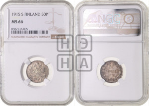 50 пенни 1915 года S