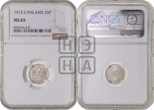 25 пенни 1913 года S