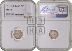 25 пенни 1915 года S