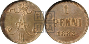 1 пенни 1883 года