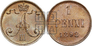 1 пенни 1892 года