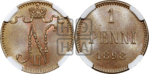 1 пенни 1898 года