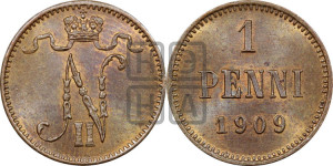 1 пенни 1909 года