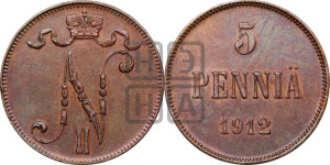 5 пенни 1912 года