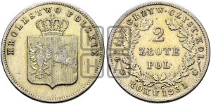 2 злотых 1831 года KG