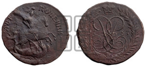 2 копейки 1757 года (гурт “ЕКАТЕРИНБУРГСКОГО ДВОРА”)