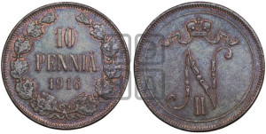 10 пенни 1916 года
