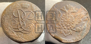 5 копеек 1758 года (без букв)