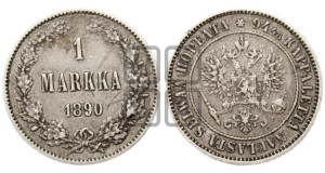 1 марка 1890 года L