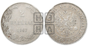 2 марки 1907 года L