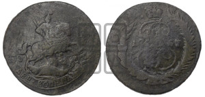 2 копейки 1767 года СПМ (СПМ, Санкт-Петербургский монетный двор)