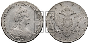 1 рубль 1778 года СПБ/ѲЛ (новый тип)