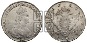 1 рубль 1782 года СПБ/ИЗ (новый тип)