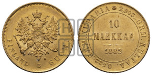 10 марок 1882 года S