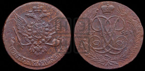 5 копеек 1759 года (без букв)