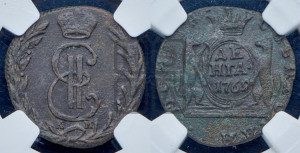 Денга 1769 года КМ (для Сибири)