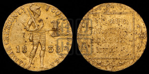 Дукат 1838 года факел