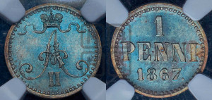 Пенни 1867 года