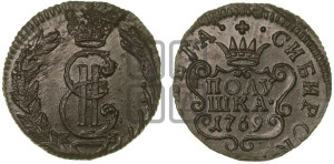 Полушка 1769 года КМ (для Сибири)