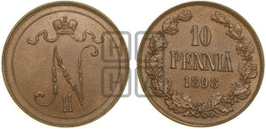 10 пенни 1898 года