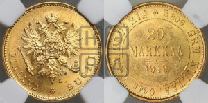 20 марок 1910 года L