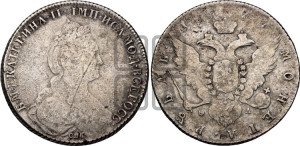 1 рубль 1777 года СПБ/ѲЛ (новый тип)