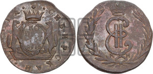 1 копейка 1776 года КМ (для Сибири)