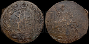 2 копейки 1773 года ЕМ (ЕМ, Екатеринбургский монетный двор)