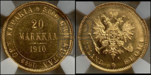 20 марок 1910 года L