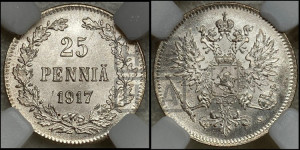 25 пенни 1917 года S