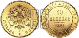 20 марок 1891 года L
