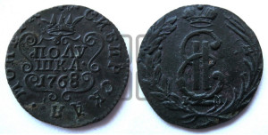 Полушка 1768 года КМ (для Сибири)