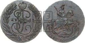 2 копейки 1765 года ММ (ММ, Красный  монетный двор)