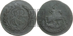 2 копейки 1795 года ММ (ММ, Красный  монетный двор)