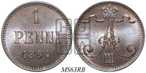 1 пенни 1894 года