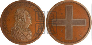 Модуль рубля 1804 года (жетон Метью Боултона)