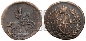 Полушка 1785 года КМ (КМ, Сузунский монетный двор)